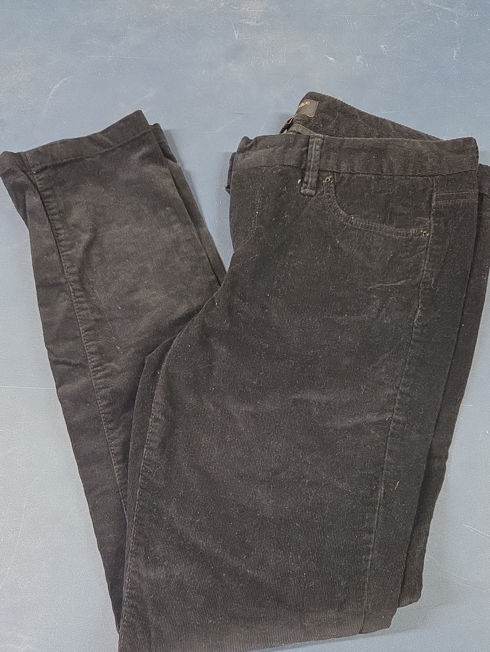 Banana Republic Black Corduroy Ryan Fit Pants
